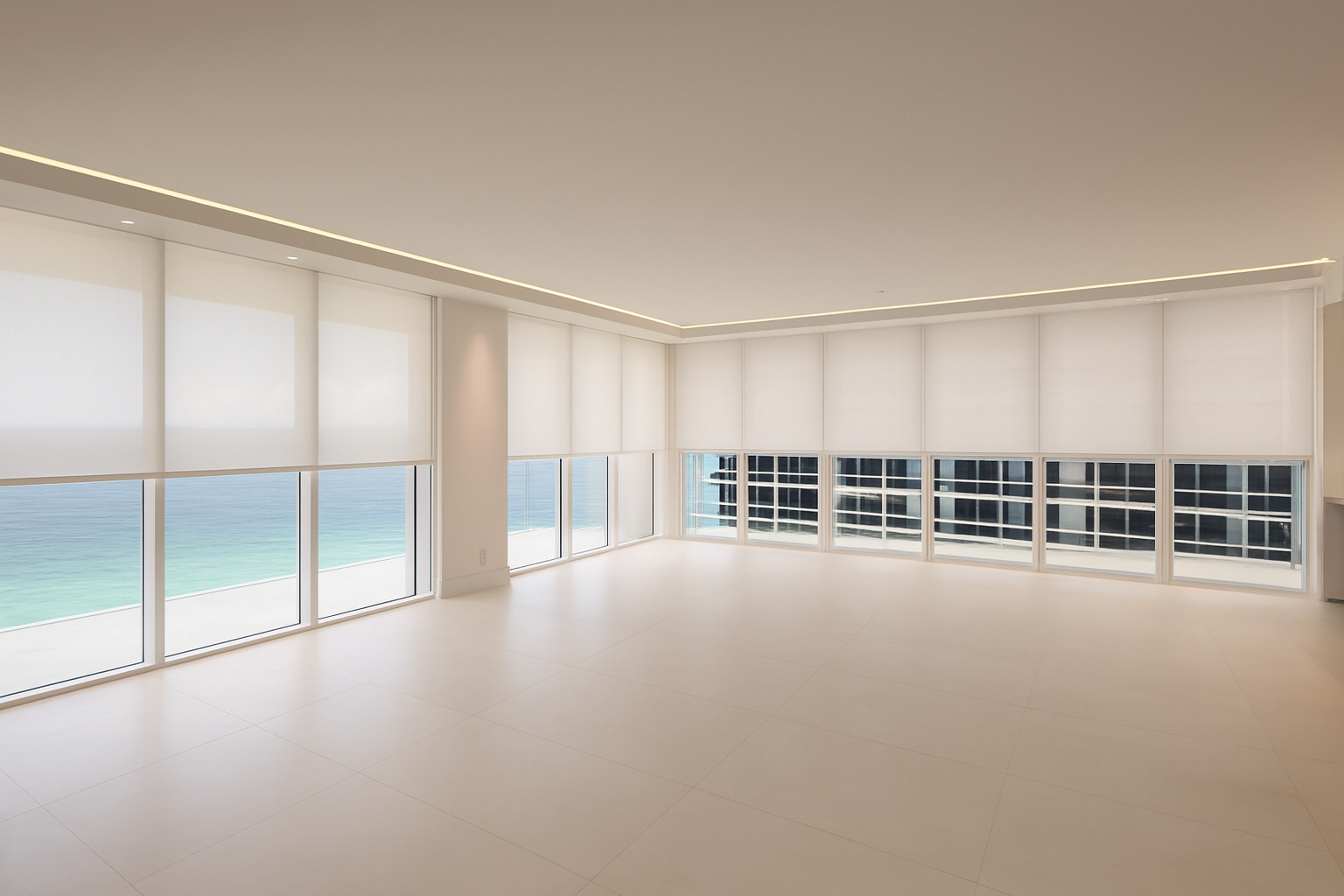 Modern living room w